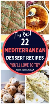 The Best Mediterranean Snacks and Desserts to Make Right Now